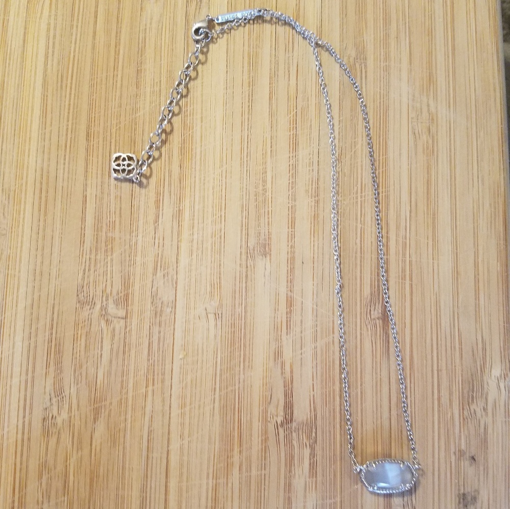 Light Slate Kendra Scott Elisa Necklace